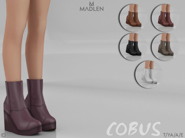  The Sims Resource: Madlen Cobus Boots by MJ95