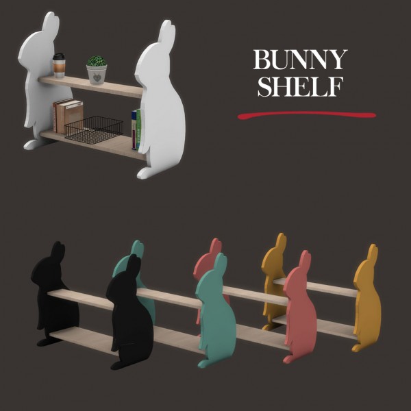  Leo 4 Sims: Bunny Shelf