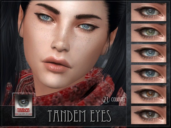  The Sims Resource: Tandem Eyes by RemusSirion