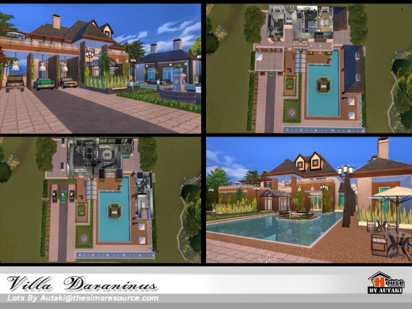  The Sims Resource: Villa Daraninus by Autaki