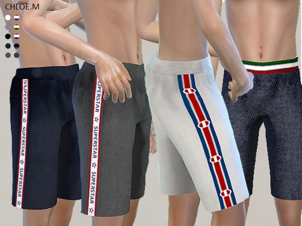  The Sims Resource: Shorts for him by ChloeMMM