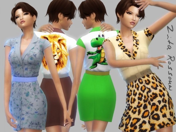  The Sims Resource: Jungle Fun Fashion by ZitaRossouw