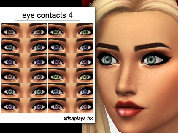  The Sims Resource: Eye Contacts 4 by xtinaplays ts4