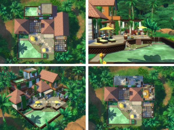  The Sims Resource: Jungle Oasis No cc by lenabubbles82