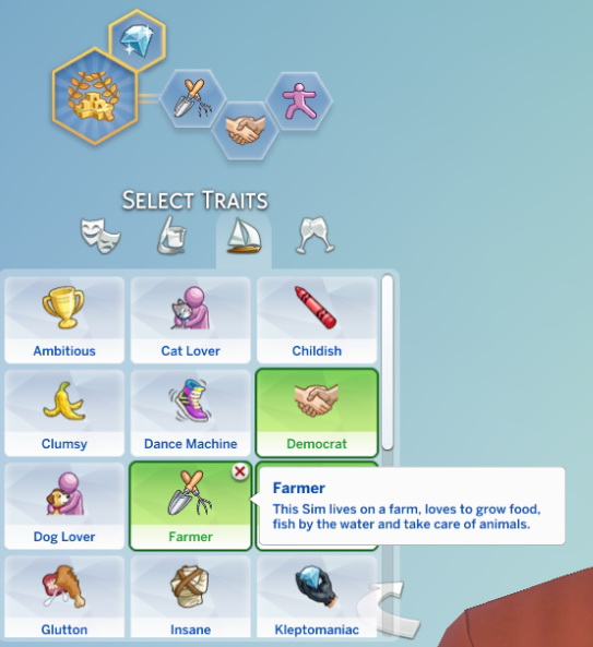  Mod The Sims: Farmer Trait by Sims Lover