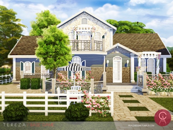  The Sims Resource: Tereza house by Pralinesims