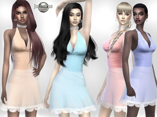  The Sims Resource: Eines dress by jomsims