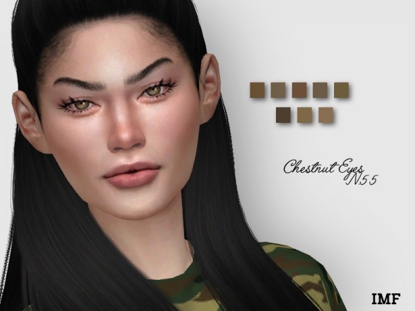  The Sims Resource: Chestnut Eyes N.55 by IzzieMcFire
