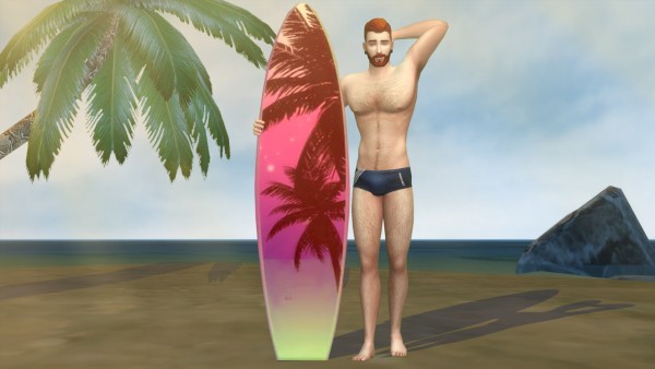  David Veiga: Surfboard Poses
