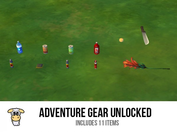  Mod The Sims: Indiaskapies Adventure Gear Unlocked by indiaskapie