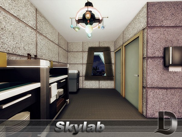  The Sims Resource: Skylab house by Danuta720