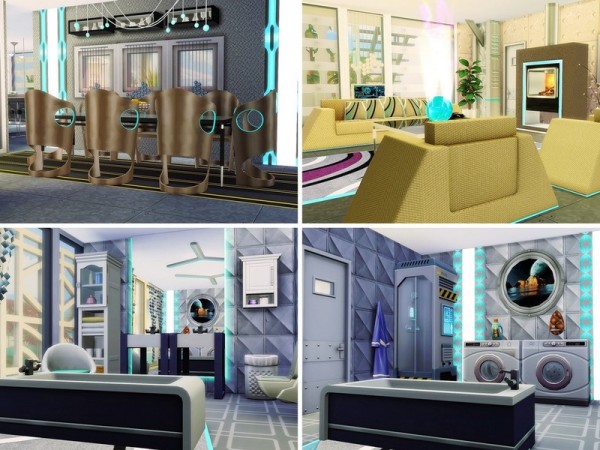  The Sims Resource: Into The Future house by MychQQQ