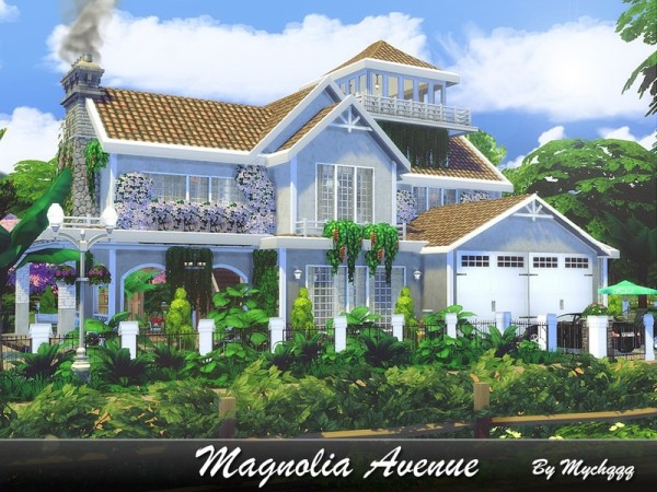  The Sims Resource: Magnolia Avenue by MychQQQ
