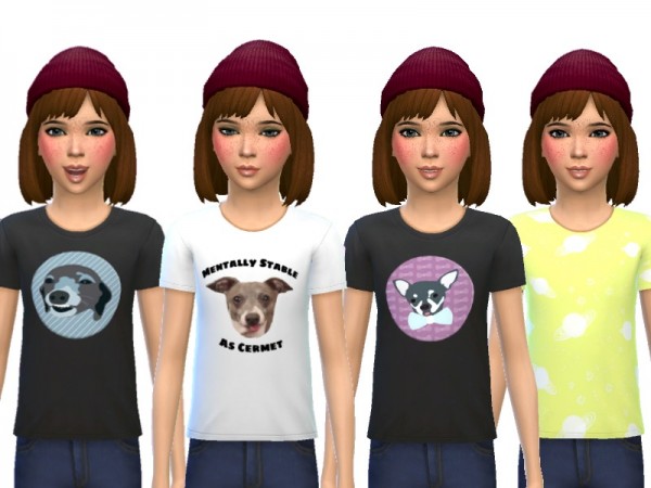  The Sims Resource: Snazzy Tee Shirts by Wicked Kittie