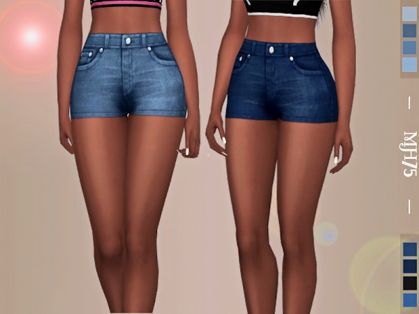  The Sims Resource: Lilian Shorts by Margeh 75