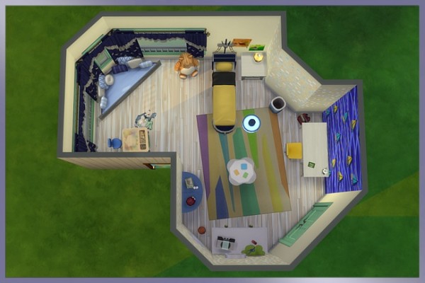  Blackys Sims 4 Zoo: Beatrix nursery room by Cappu