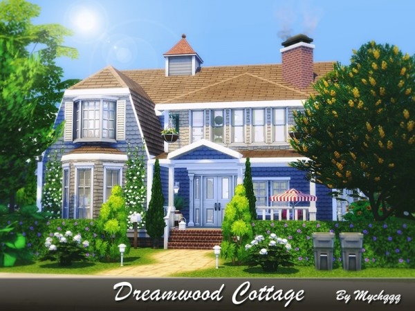  The Sims Resource: Dreamwood Cottage by MychQQQ