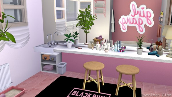  Homeless Sims: Blackpink house
