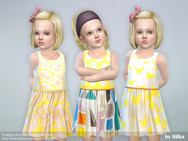  The Sims Resource: Toddler Dresses Collection P46 by lillka