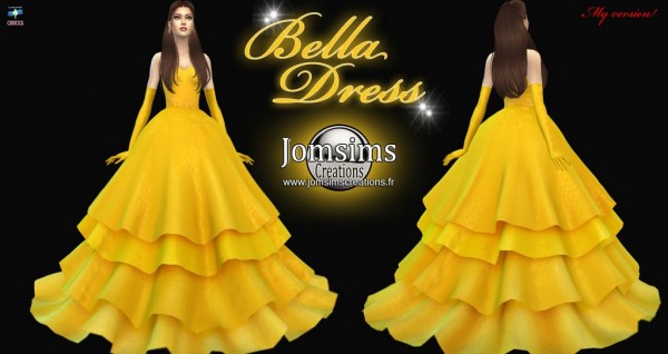  Jom Sims Creations: My verion Bella dress