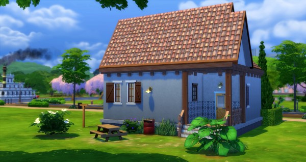  Studio Sims Creation: Blanche starter house