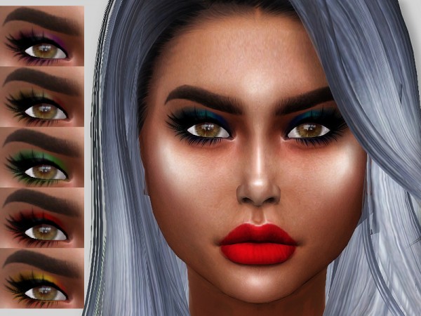  The Sims Resource: Madam eyeshadow by Sharareh