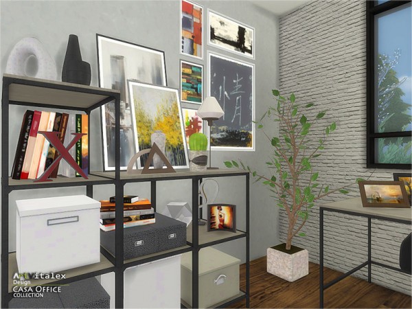  The Sims Resource: Casa Office by ArtVitalex