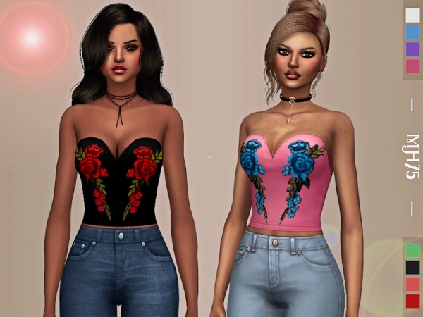  The Sims Resource: Emma Top by Margeh 75