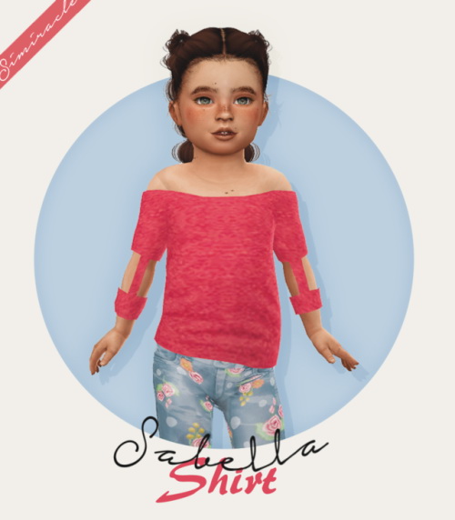 Simiracle: Sabella Shirt   Toddler Version