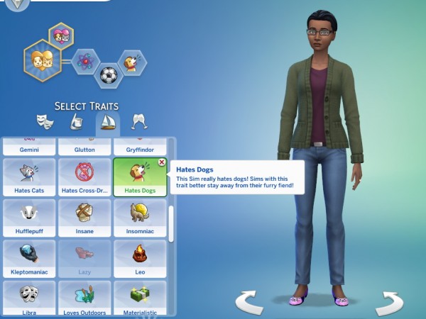  Mod The Sims: Hates Cats/Dogs/Pets Traits by GoBananas
