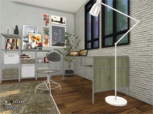  The Sims Resource: Casa Office by ArtVitalex