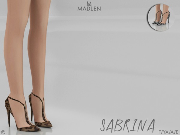  The Sims Resource: Madlen Sabrina Shoes by Mj95