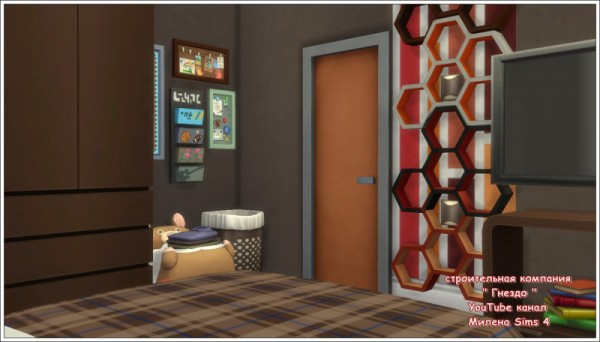  Sims 3 by Mulena: A room for a teenager