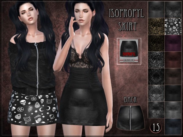  The Sims Resource: Isopro Skirt by RemusSirion