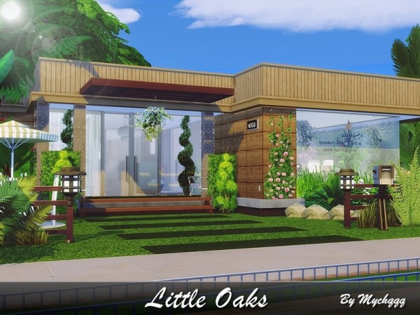  The Sims Resource: Little Oaks house by MychQQQ