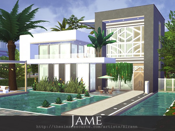  The Sims Resource: Jame house by Rirann