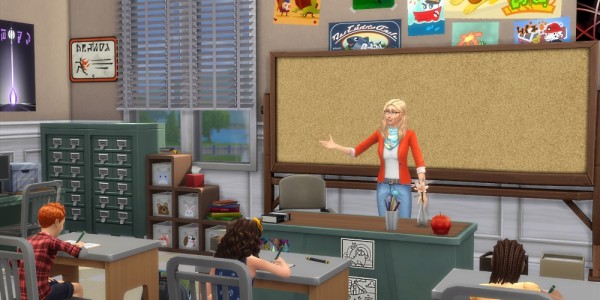  Mod The Sims: Cubics Education Career by CubicPoison