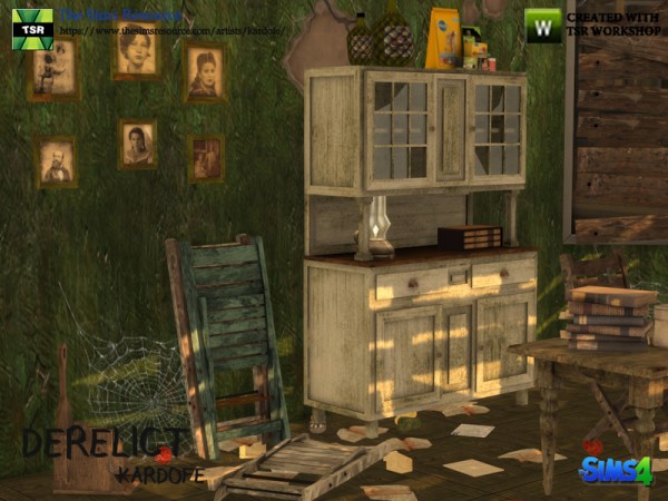  The Sims Resource: Derelict by Kardofe