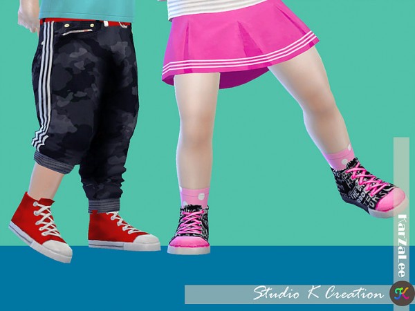  Studio K Creation: Color fun Sneaker for toddler