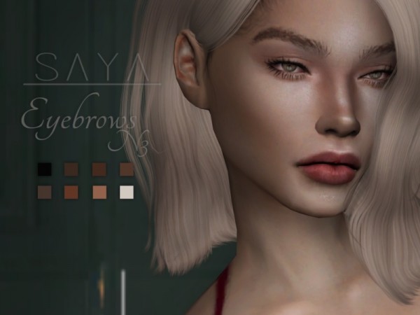  The Sims Resource: Eyebrows N3 by Eyebrows N3