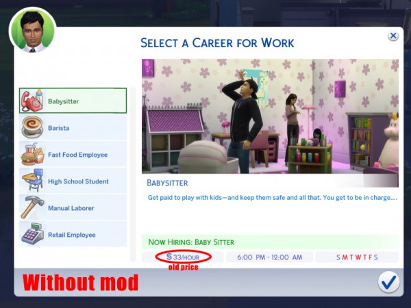  Mod The Sims: Realistic Salaries by Satira