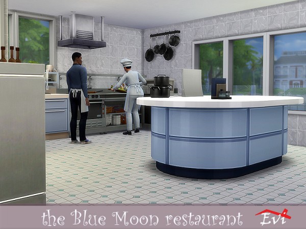  The Sims Resource: The Blue Moon restaurant by evi