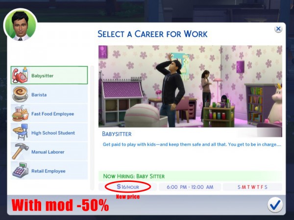  Mod The Sims: Realistic Salaries by Satira