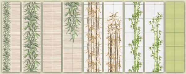  Ihelen Sims: Bamboo Tile Floor