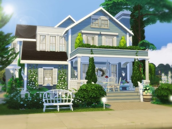  The Sims Resource: Classic Beauty house by MychQQQ