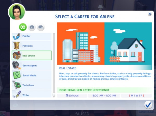  Mod The Sims: Real Estate Career by Sims Lover