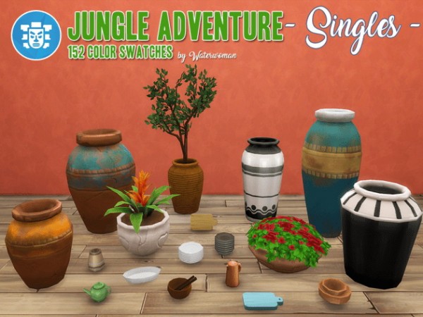  Akisima Sims Blog: Jungle Adventure „Singles“