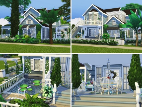  The Sims Resource: Classic Beauty house by MychQQQ