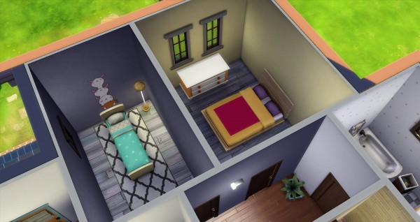  Studio Sims Creation: Blanche starter house