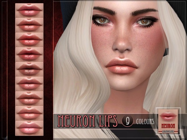  The Sims Resource: Neuron Lipstick by RemusSirion